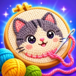 Значок Wool Jam: Yarn Loop Puzzle